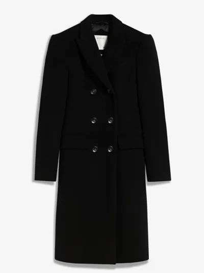 Sportmax Morgana Coat In Black