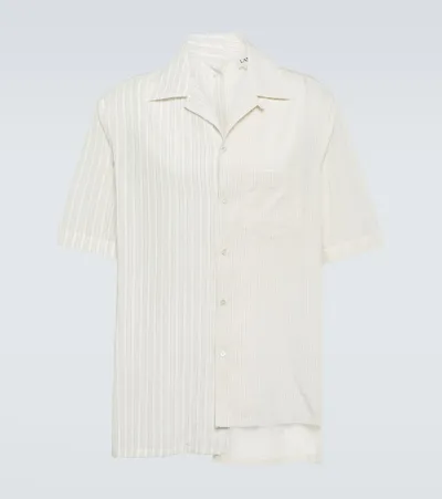 Lanvin Cotton Poplin Shirt In White