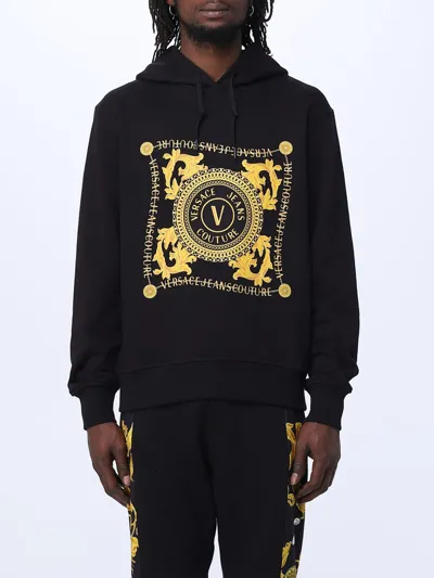 Versace Jeans Couture Sweatshirt  Herren Farbe Schwarz In G89899 + 948