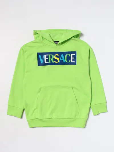 Young Versace Sweater  Kids Color Acid Green