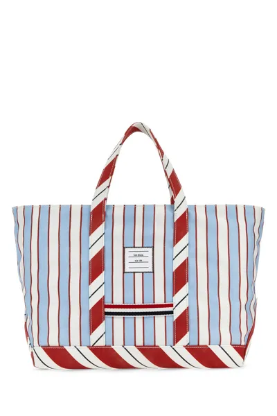 Thom Browne Man Multicolor Tote Bags