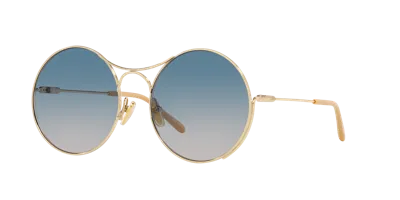 Chloé Woman Sunglass Ch0166s In Green