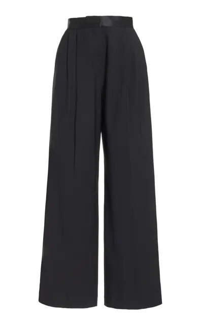 Heirlome Jac Wool Trouser In Black