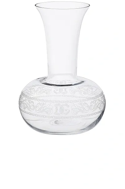 Dolce & Gabbana Casa Carretto Wine Decanter In Crystal