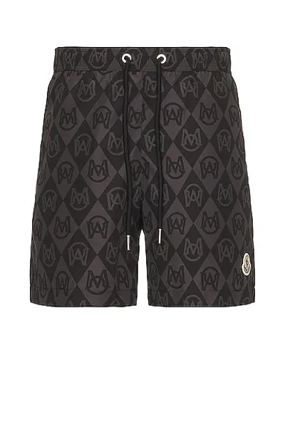 Moncler Mare Swimming Shorts In Black