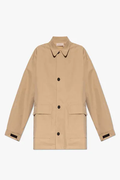 Essentials Fear Of God  Buttoned Jacket In Beige