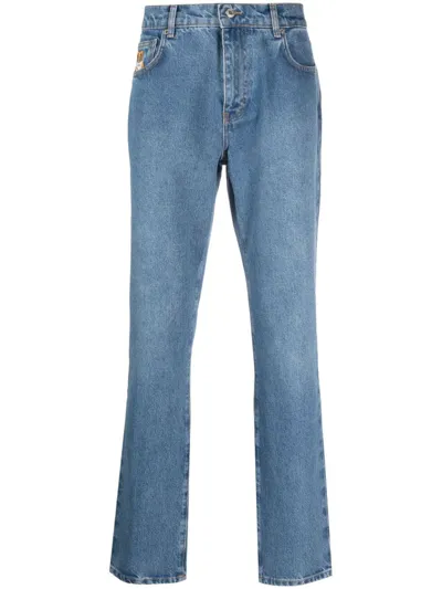 Moschino Cotton Jeans In Blue