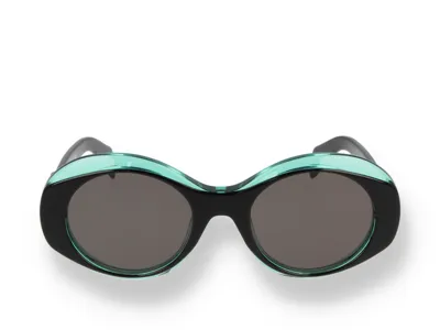 Palm Angels Doyle Round Frame Sunglasses In Multicolor