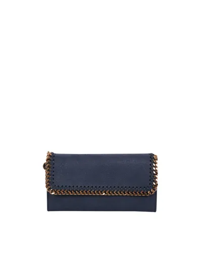 Stella Mccartney Continental Falabella Wallet Blue