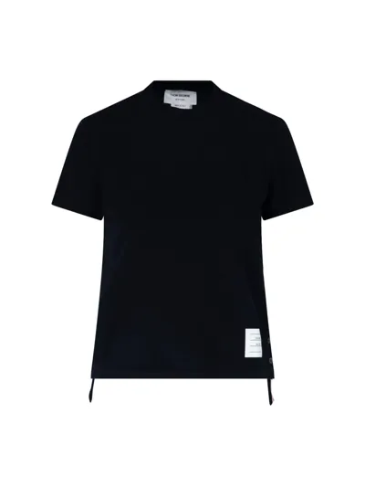 Thom Browne T-shirt In Navy