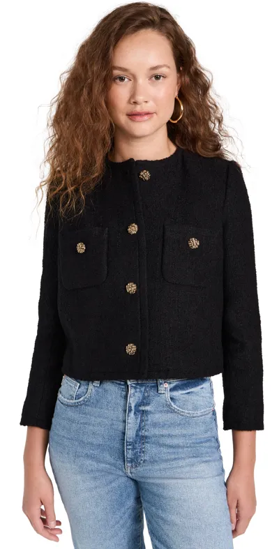 Ba&sh Meredith Jacket In Noir