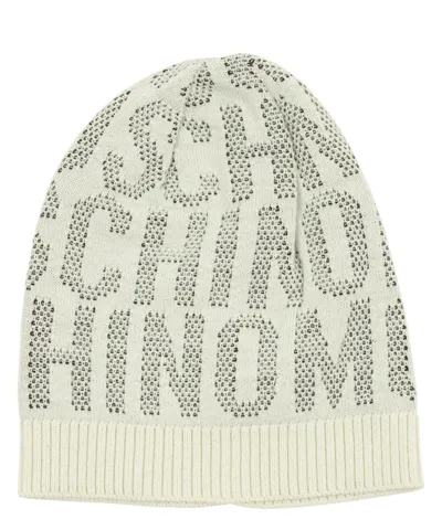 Moschino Beanie In White