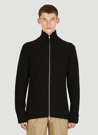 Maison Margiela Zip Sweater In Multicolor