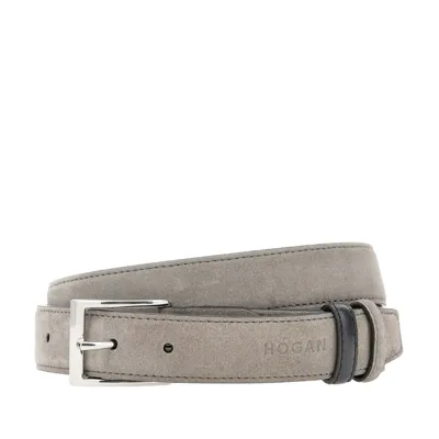 Hogan Belt Beigebrown In Grey