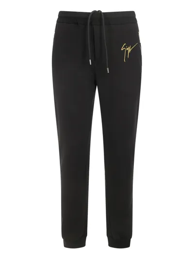 Giuseppe Zanotti Sweatpants In Asher Nero