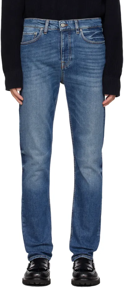 Nn07 Blue Johnny Jeans In Blue Denim