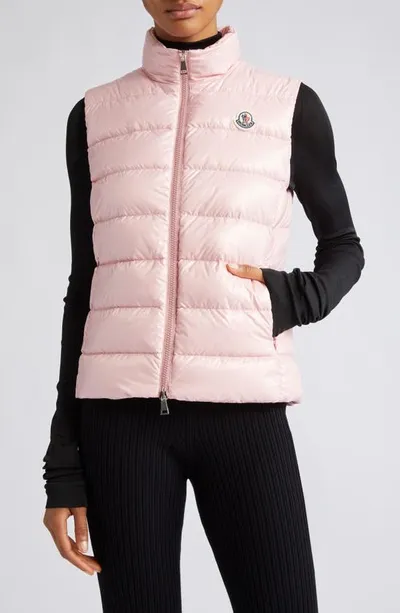 Moncler Pink Ghany Down Vest