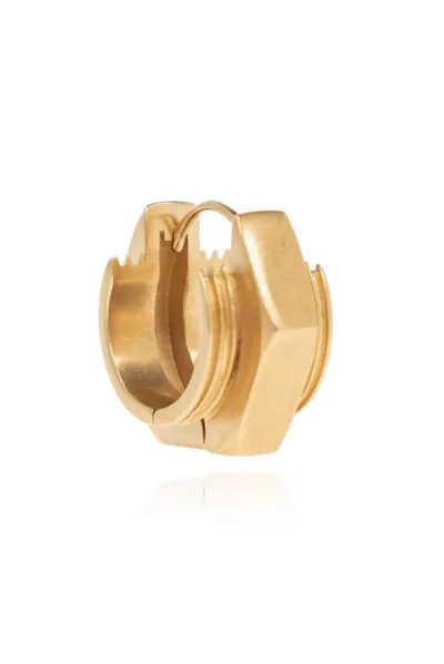 Maison Margiela Mono Earring In Gold