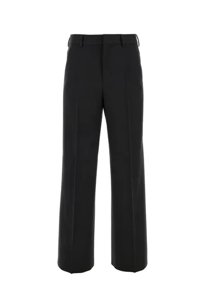 Valentino Pantalone-48 Nd  Garavani Male In Black