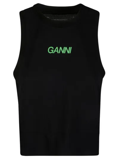 Ganni Logo In Black