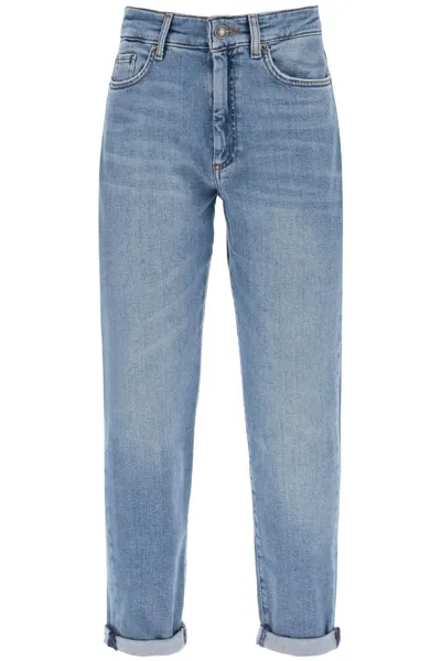 Sportmax Navata Boyfriend Jeans In Blue