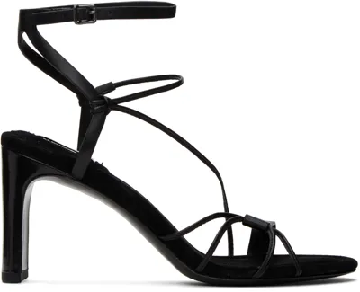 Rag & Bone Black Vossen Heeled Sandals In Blk