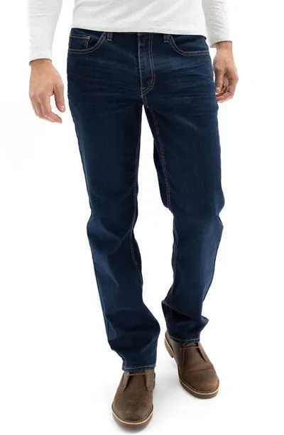 Devil-dog Dungarees Slim Straight Leg Jeans In Mount Jefferson