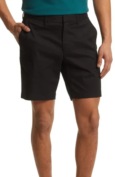 Nordstrom Coolmax® Stretch Chino Shorts In Black