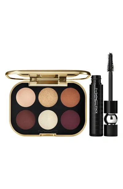 Mac Cosmetics In Hindsight Eye Set $62 Value In Multi