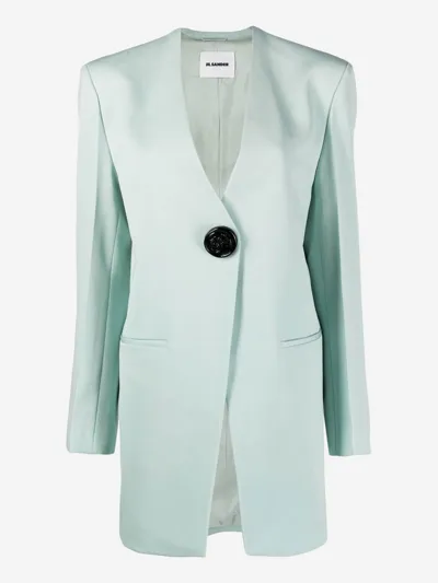 Jil Sander Jacket In Green