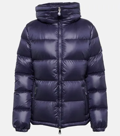 Moncler Douro Tech Down Jacket In Blue