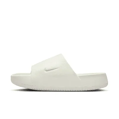 Nike Women's Calm Slide Sandals From Finish Line In Sail/sail