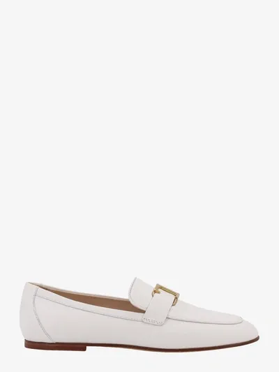 Tod's Loafer In Weiss