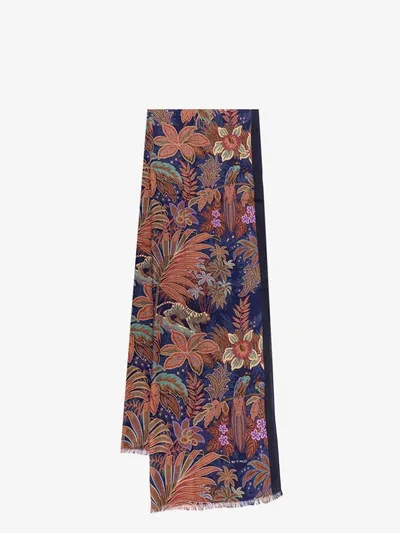 Etro Scarf In Blue