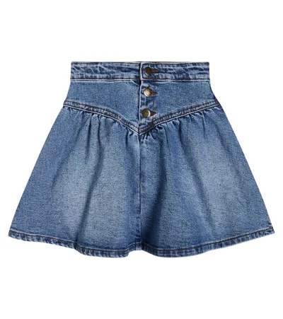 Molo Kids' Jeansrock Betsy In Blue