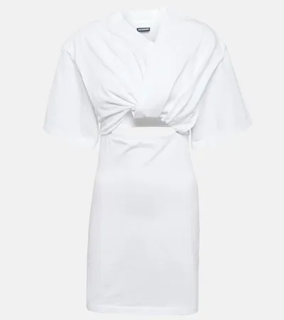 Jacquemus Minikleid La Robe Bahia In White