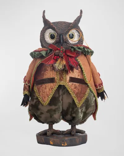 Katherine's Collection Forest Wilder Owl Tabletop Figure