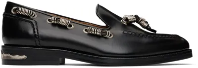 Toga Virilis Black Polido Loafers