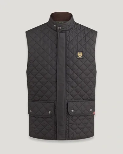 Belstaff Icon Gilet In Black