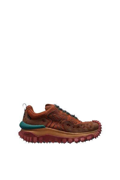 Moncler Trailgrip Grain Trainers Multicolour In Multicolor