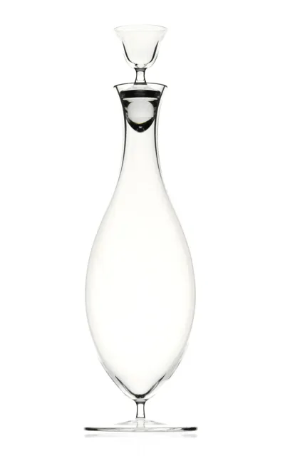 Lobmeyr Patrician Crystal Wine Decanter In Clear