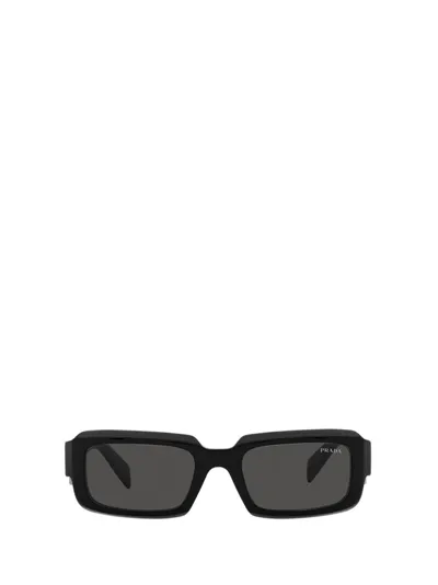 Prada Eyewear Rectangle In Black