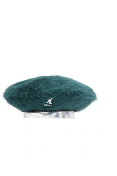 Kangol Logo Embroidered Furgora Big Monty Beret In Green