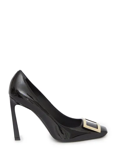 Roger Vivier Belle Vivier Trompette Pumps In Black