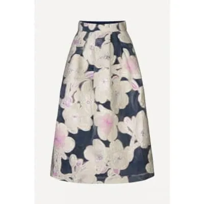 Stine Goya Rue Lurex Organza Skirt In Multi