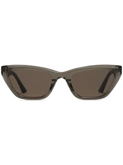 Gentle Monster Oboe Cat-eye Frame Sunglasses In Braun