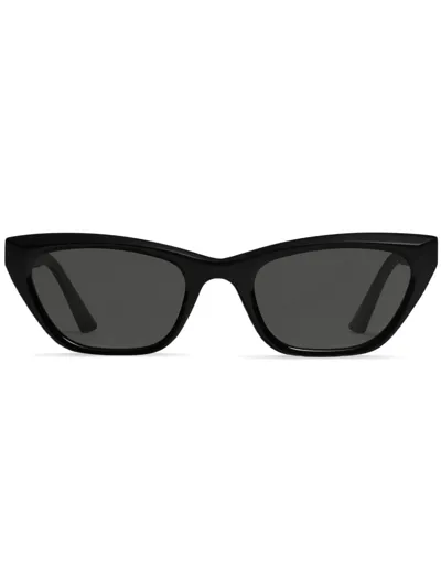 Gentle Monster Oboe Cat-eye Frame Sunglasses In Schwarz