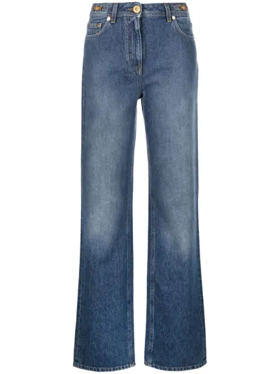 Versace Medusa '95 Straight-leg Jeans In Blue