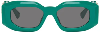 Versace Ve4425u Medusa-plaque Sunglasses In Turquoise