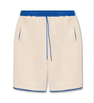 Gucci Web Drawstring Shorts In White